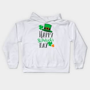 Happy Saint Patricks Day Kids Hoodie